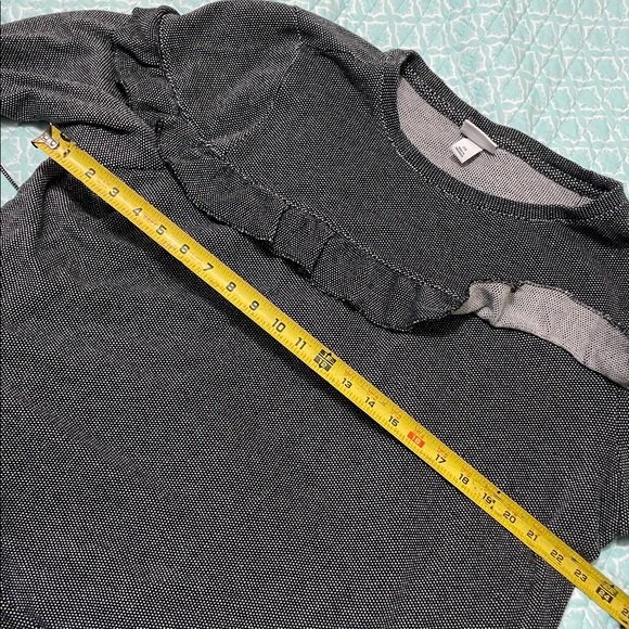 Ava and Viv ruffled sweatshirt style top - Picture 5 of 6